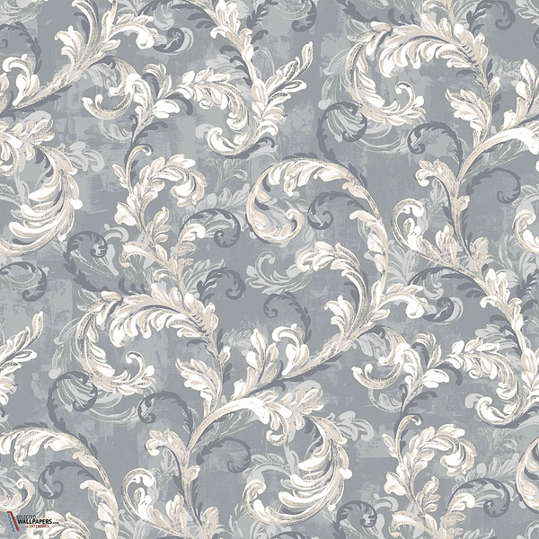 Byzantine Damask Tapete-Coordonne-Pearl-Non Woven-Rolle-Selected Wallpapers-Interiors