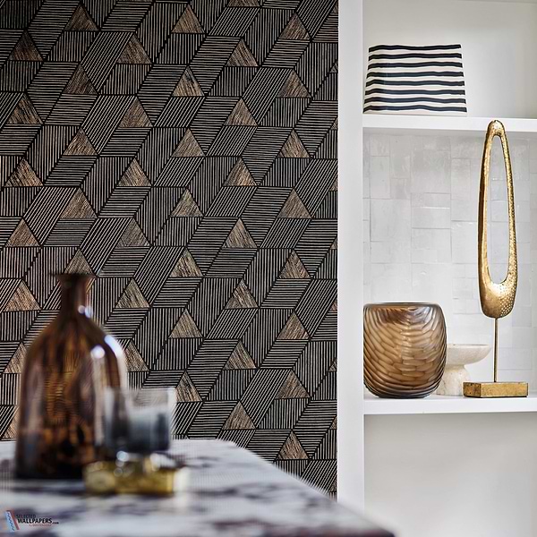 Méroé behang-behang-Casamance-Selected Wallpapers &amp; Interiors
