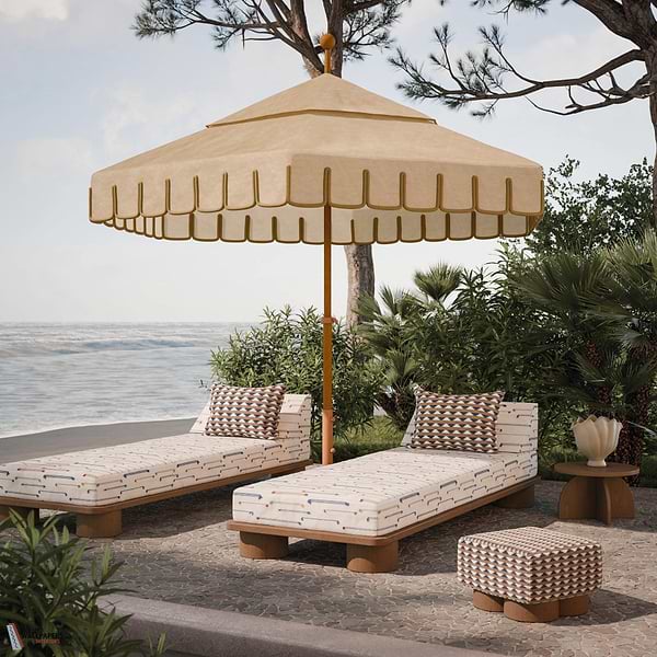 Moki stof-Casamance-Selected Wallpapers-Interiors