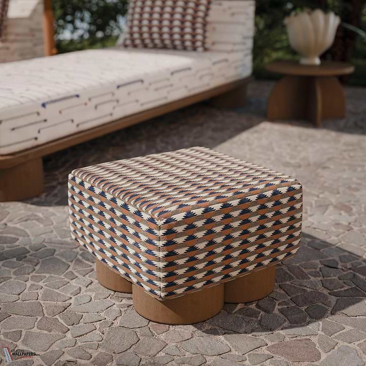 Moki stof-Casamance-Selected Wallpapers-Interiors