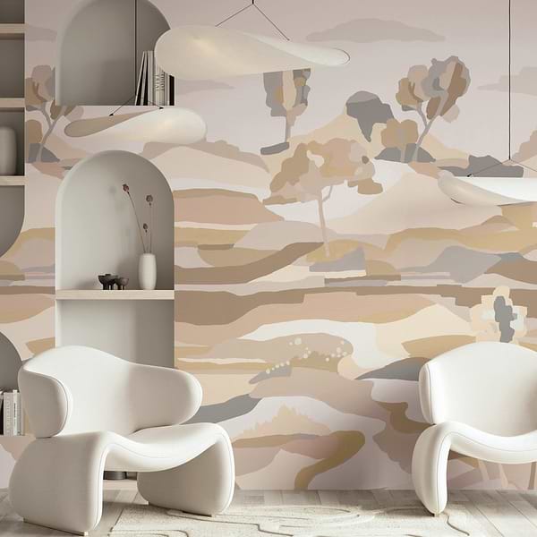 Le Bassin behang-Behang-Casamance-Selected Wallpapers &amp; Interiors