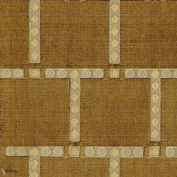 Cabochon behang-Arte-Dark Amber-Meter (M1)-Selected Wallpapers-Interiors