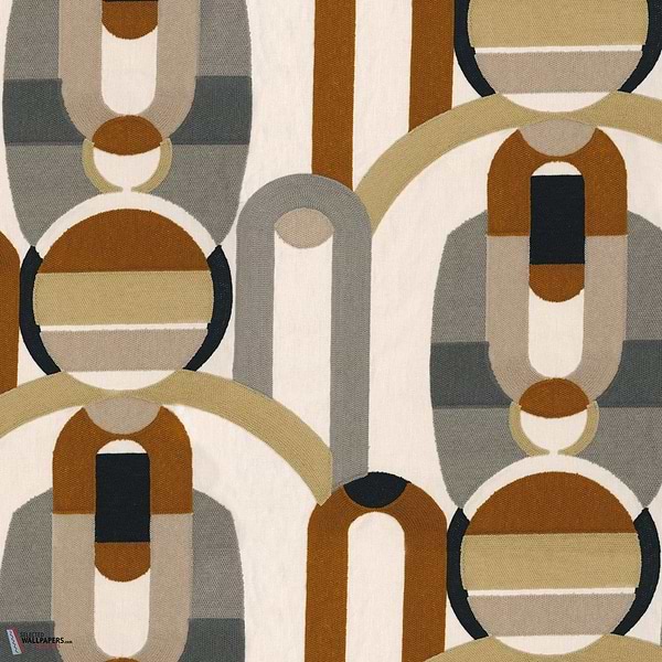 Café society stof-Casamance-Multico neutre-Meter (M1)-Selected Wallpapers-Interiors