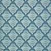 Calico Shell behang-1838 wallcoverings-Aqua-Rol-Selected Wallpapers-Interiors