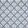 Calico Shell behang-1838 wallcoverings-Cobalt-Rol-Selected Wallpapers-Interiors