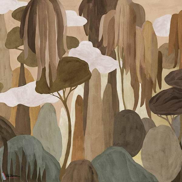 Camécuaro behang-Coordonne-Arena-Bamboe-M2-Selected Wallpapers-Interiors