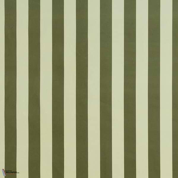 Camelot Stripe stof-House of Hackney-Juniper-Meter (M1)-Selected Wallpapers-Interiors