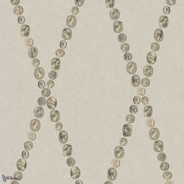 Cammei-behang-Tapete-Cole & Son-Soft Gold on Stone-Rol-123/4019-Selected Wallpapers