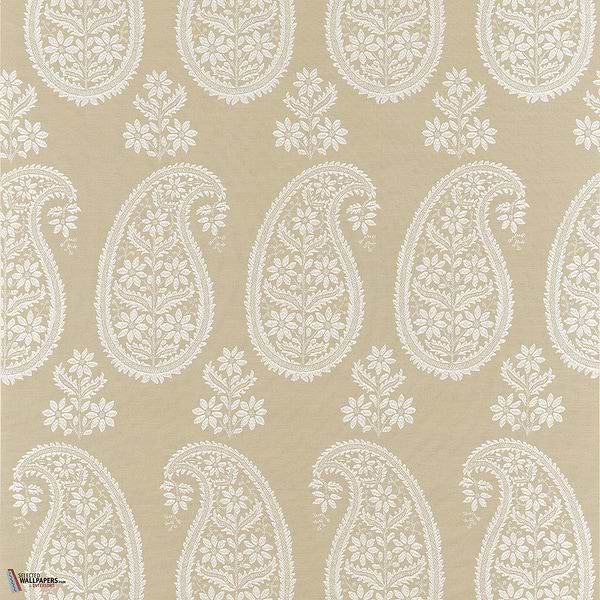 Campania Paisley behang-Anna French-Beige-Rol-Selected Wallpapers-Interiors