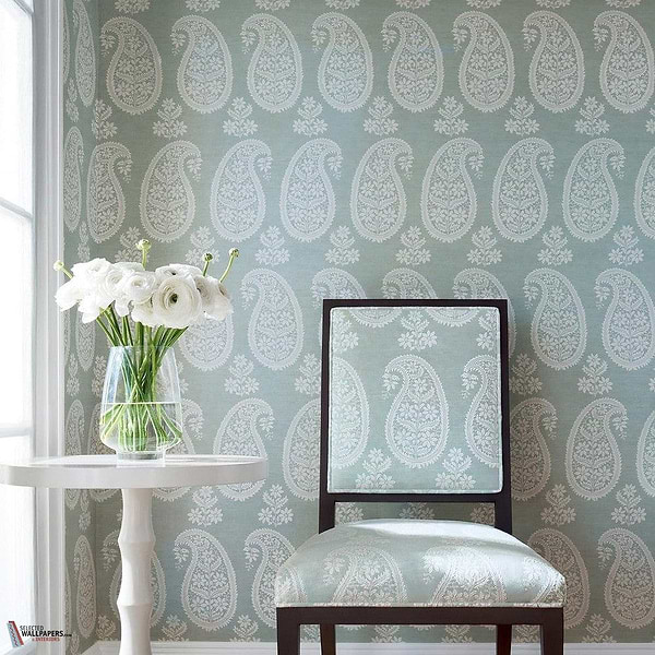 Campania Paisley behang-Anna French-Selected Wallpapers-Interiors
