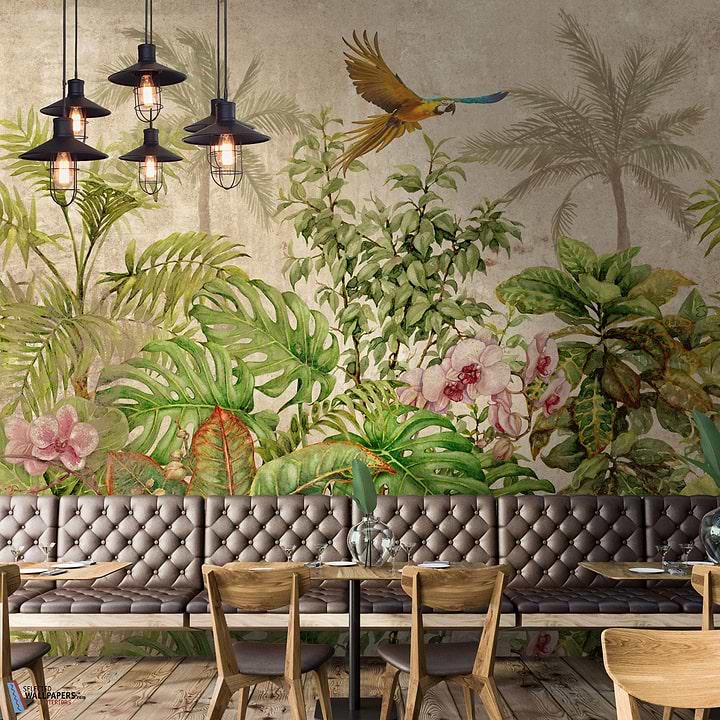 Canary behang-Tecnografica-wallpaper-tapete-Selected-Wallpapers-Interiors