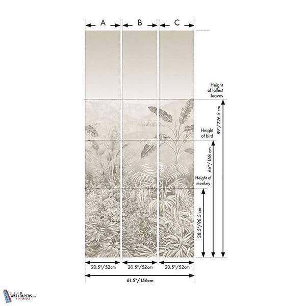 Capricorn-Little Greene-wallpaper-behang-Tapete-wallpaper-Selected Wallpapers