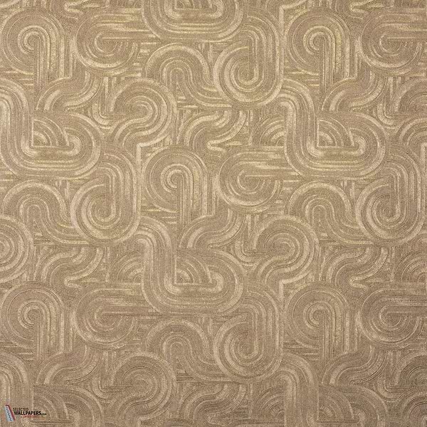 Carat behang-Casamance-Beige/Dore-Rol-Selected Wallpapers-Interiors