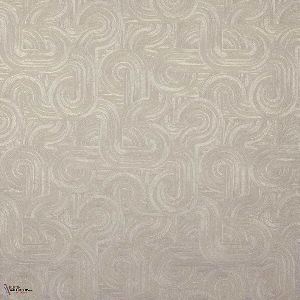 Carat behang-Casamance-Blanc/Dore-Rol-Selected Wallpapers-Interiors