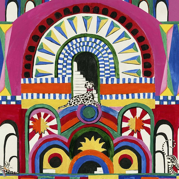 Carnivale-Mind the Gap-behang-tapete-wallpaper-Multicolor-300 cm (standaard)-Selected-Wallpapers-Interiors