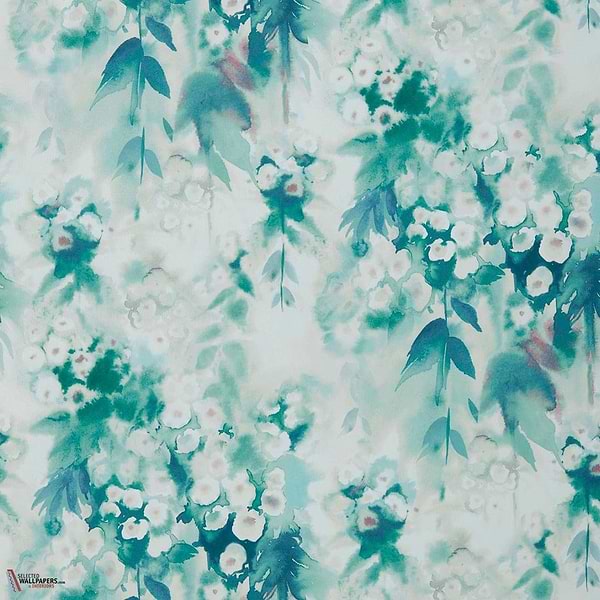Cascade behang-1838 wallcoverings-Clover-Rol-Selected Wallpapers-Interiors
