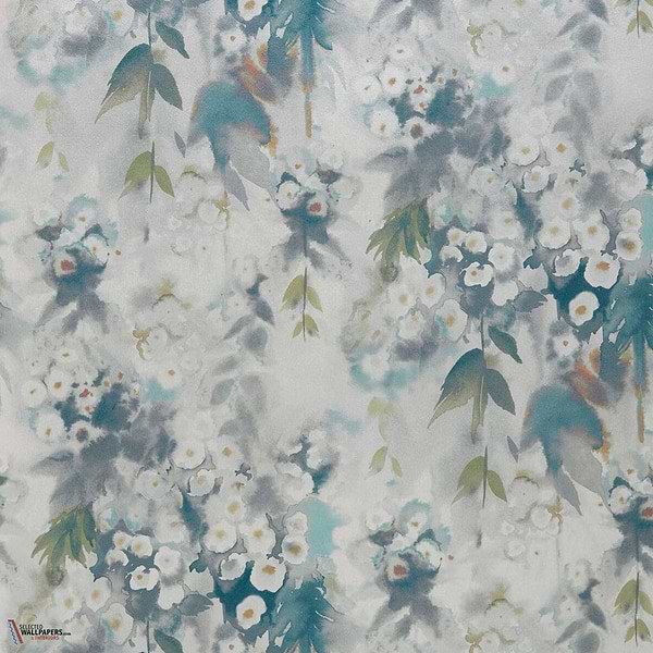 Cascade behang-1838 wallcoverings-Opal-Rol-Selected Wallpapers-Interiors