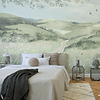 Cent Collines behang-Les Dominotiers-Selected Wallpapers-Interiors