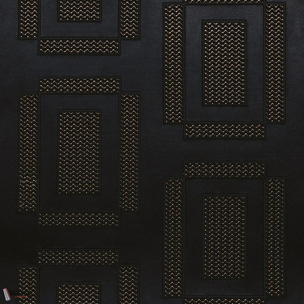 Chaillot behang-Casamance-Noir Dore-Meter (M1)-Selected Wallpapers-Interiors