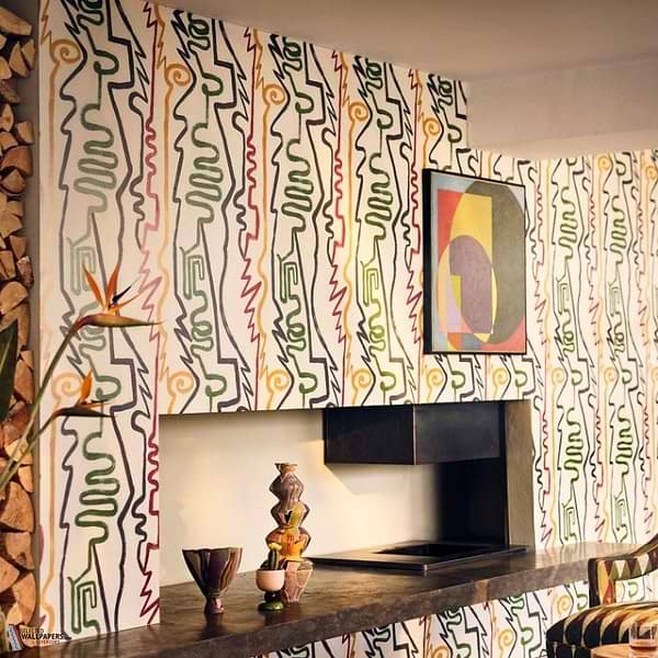 Chameleon behang-Mind the Gap-Selected Wallpapers-Interiors