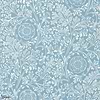 Chamomile behang-Morris & Co-China Blue-Rol-Selected Wallpapers-Interiors