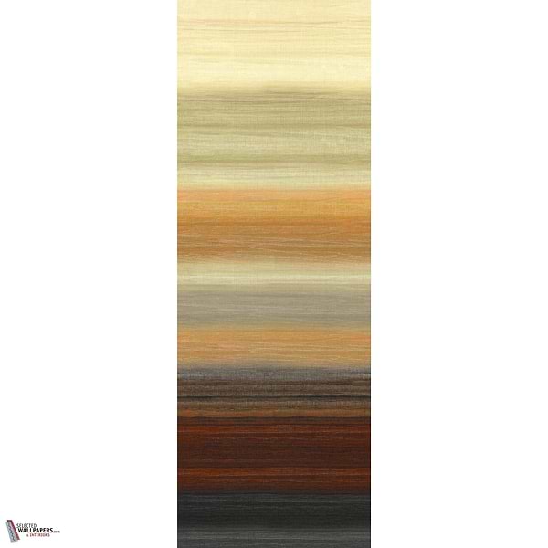 Chanderi behang-Masureel-Peach-Paneel-260 cm-Selected Wallpapers-Interiors