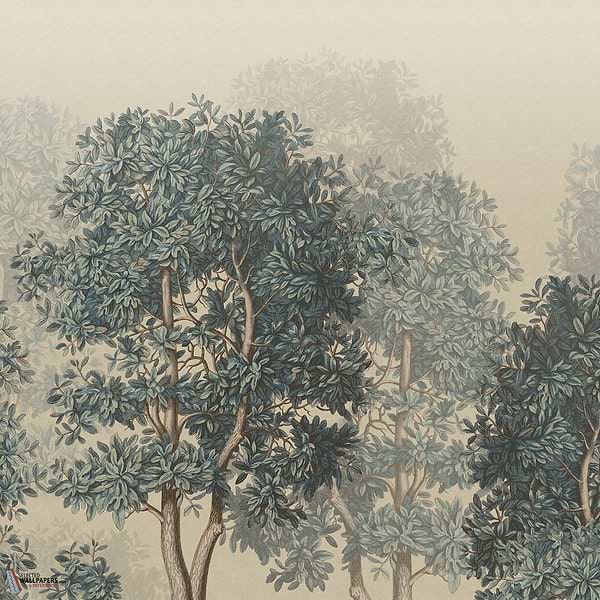 Charles Mural behang-Sandberg-Blue-Mattic-M2-Selected Wallpapers-Interiors