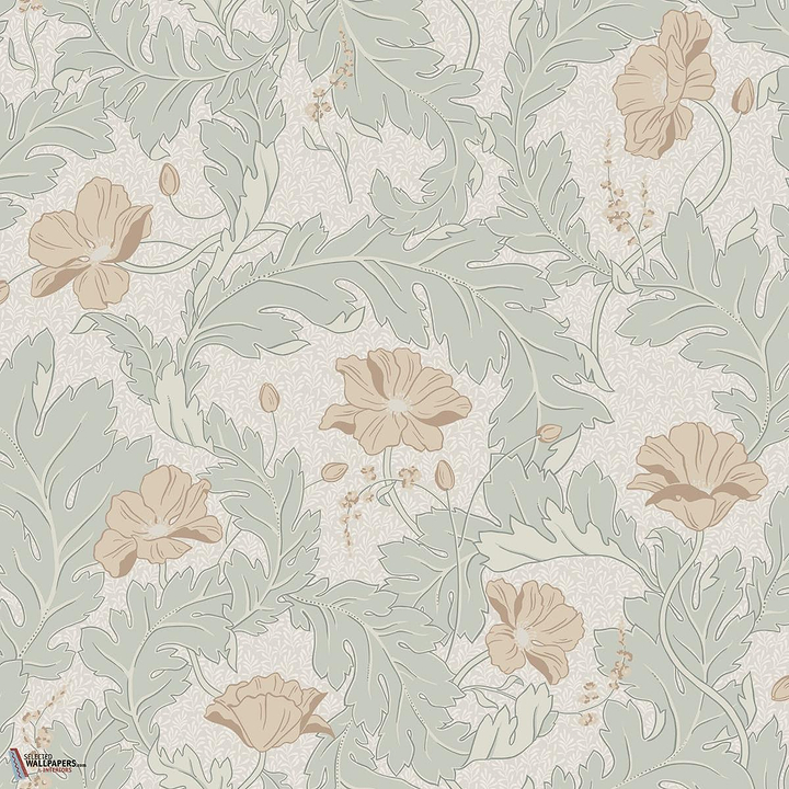 Charlotta behang-Sandberg-Spring green-Rol-Selected Wallpapers-Interiors