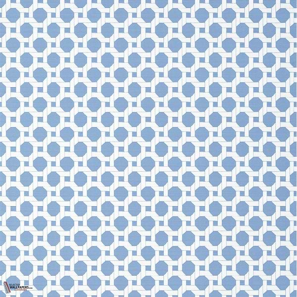 Charter behang-Thibaut-Blue-Rol-Selected Wallpapers-Interiors