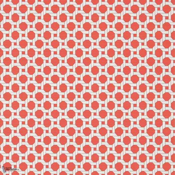 Charter behang-Thibaut-Coral-Rol-Selected Wallpapers-Interiors