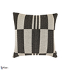 Checkerboard Knit Kussen-Kirkby Design-Kissen-Cushion-Monochrome-60 x 60 cm-Selected Interiors