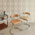 Checkerboard Metallic Wallcovering-Kirkby Design-behang-Tapete-wallpaper-Selected Wallpapers