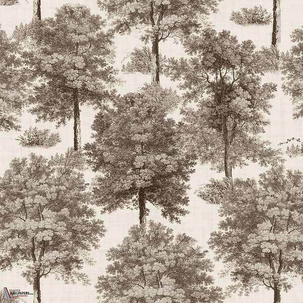Chestnut Tree behang-Coordonne-Clay-Non Woven-Rol-Selected Wallpapers-Interiors