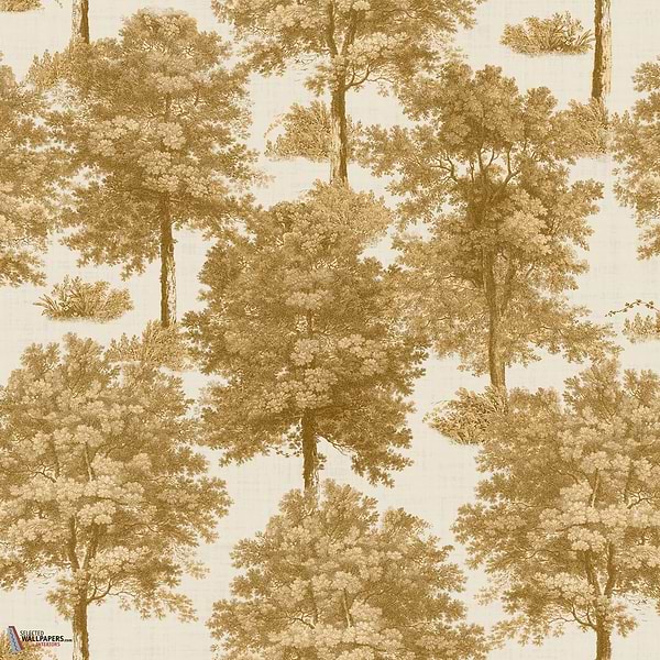Chestnut Tree behang-Coordonne-Curry-Non Woven-Rol-Selected Wallpapers-Interiors