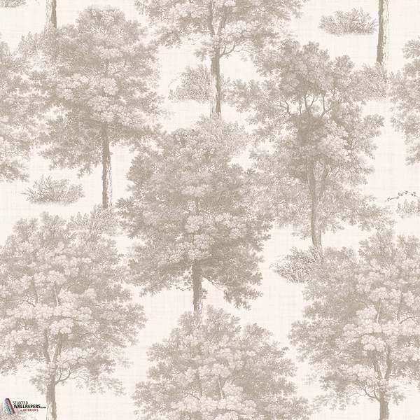 Chestnut Tree behang-Coordonne-Ecru-Non Woven-Rol-Selected Wallpapers-Interiors