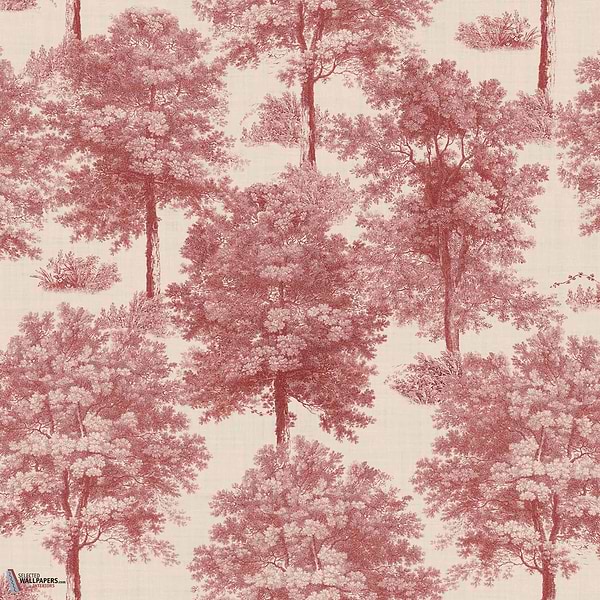 Chestnut Tree behang-Coordonne-Red-Non Woven-Rol-Selected Wallpapers-Interiors