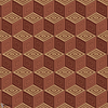 Chiara wallpaper-Sandberg-Terracotta-Mattic-M2-Selected Wallpapers-Interiors