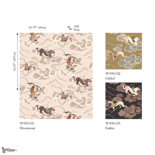 Chimera behang Black Edition