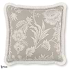 Chiya Jacquard Kussen-Kussen-Romo-Kissen-Cushion-Silver-50 x 50 cm-Selected Interiors