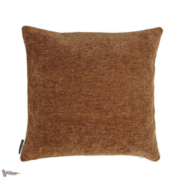 Chroma kussen-Casamance-Acajou-45 x 45 cm-Selected Wallpapers-Interiors