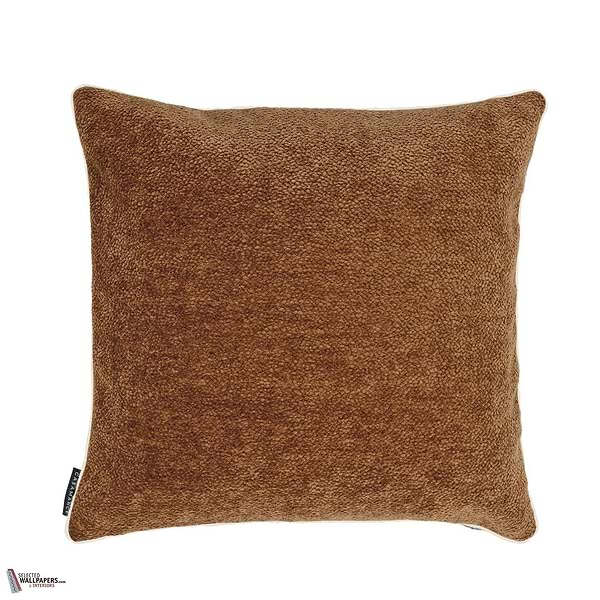 Chroma kussen-Casamance-Acajou-45 x 45 cm-Selected Wallpapers-Interiors