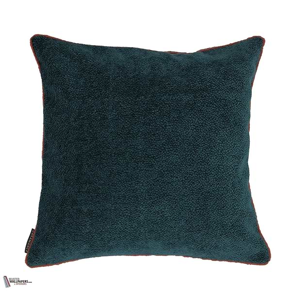 Chroma kussen-Casamance-Bleu Sarcelle-45 x 45 cm-Selected Wallpapers-Interiors