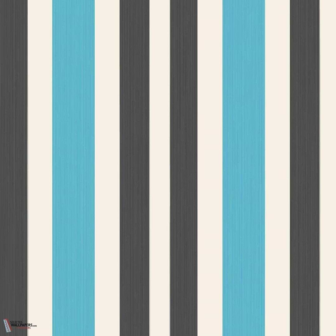 Chromatic Stripe-Behang-Tapete-Farrow & Ball-Off Black-Rol-BP4205-Selected Wallpapers