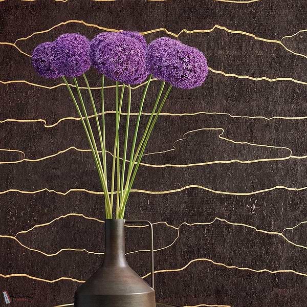 Cloud Mosaic behang-Thibaut-Selected Wallpapers-Interiors