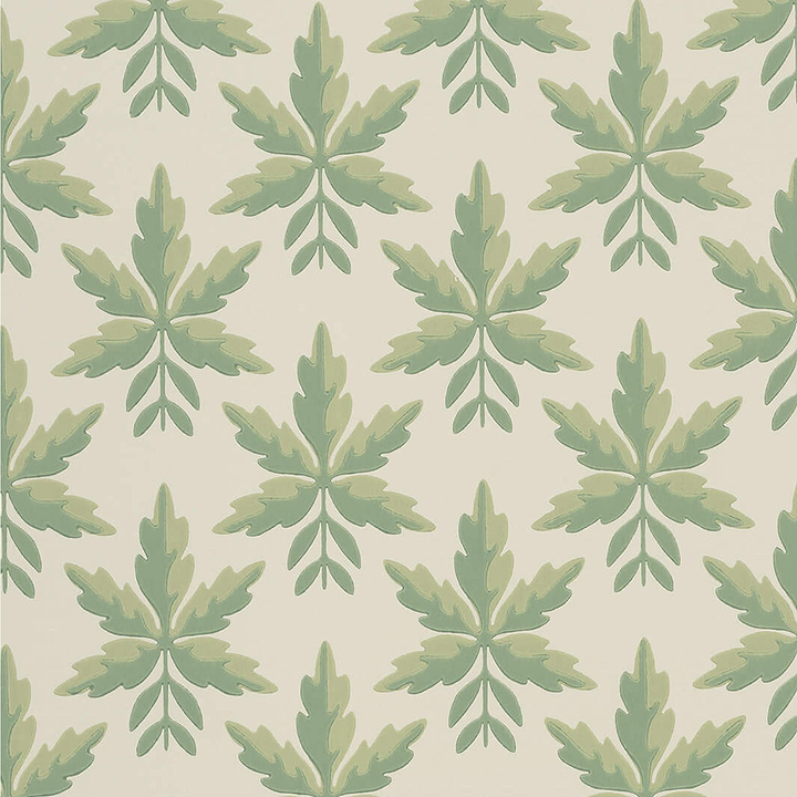 Clutterbuck-behang-Tapete-Little Greene-Bice-Rol-0245CLBICEZ-Selected Wallpapers