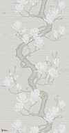 Magnolia Tree Silk behang Cole & Son
