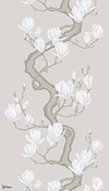Magnolia Tree Silk behang Cole & Son