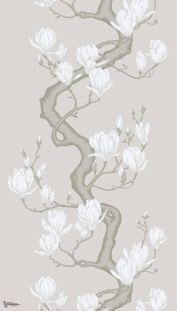 Magnolia Tree Silk behang Cole & Son