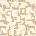 Colorado stof-Casamance-Creme-Meter (M1)-Selected Wallpapers-Interiors