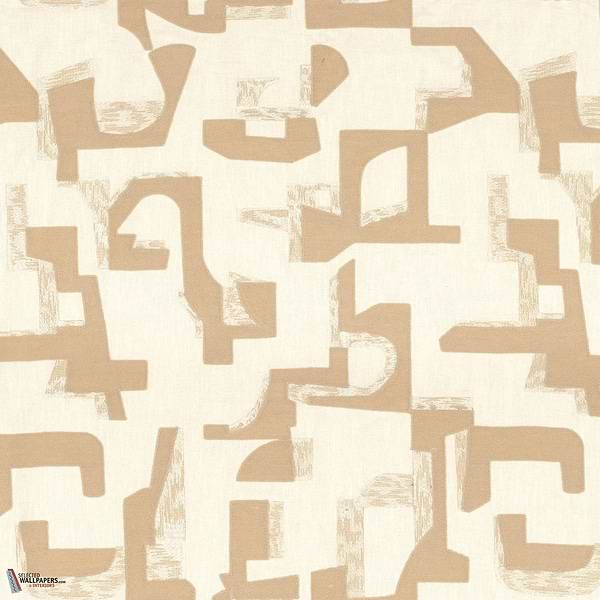 Colorado stof-Casamance-Creme-Meter (M1)-Selected Wallpapers-Interiors